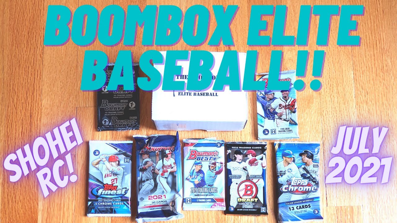 Shohei Ohtani Refractor Rookie Card!! BOOMBOX Elite BASEBALL Card Box
