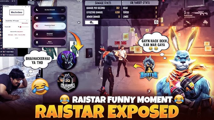 Raistar Hacker😨😱 Moments Look Finally