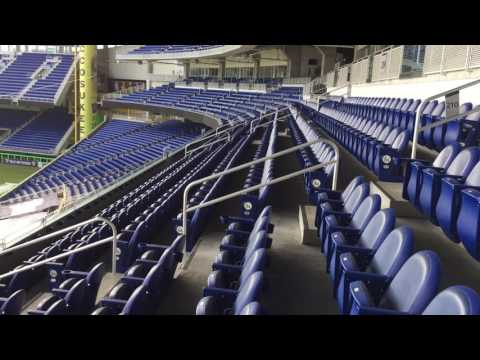 Visite du stade des Miami Marlins