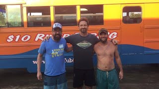 Celebrities explore Macon, outside of filming