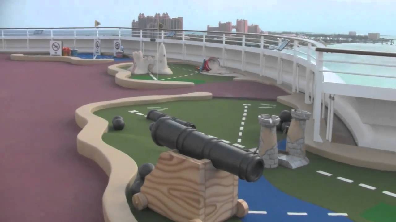 disney cruise line jobs Disney Dream Cruise Ship Goofy Golf Mini Golf Course