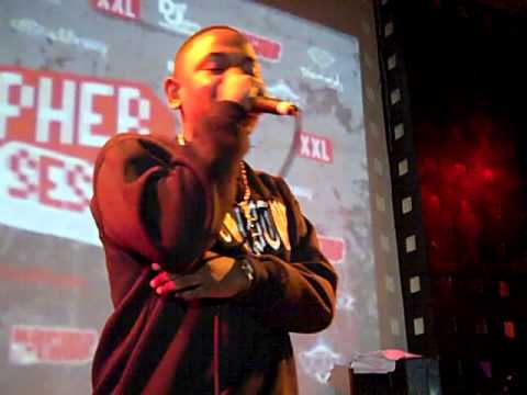 Kendrick Lamar performs live at SOB's for DEF JAM CIPHER SESSIONS...