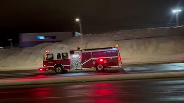 SJRFD Engine 2 responding code 3