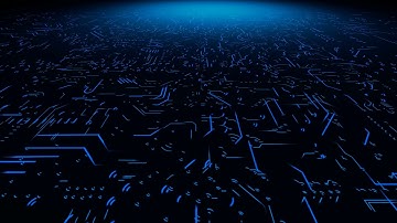 digital circuit board futuristic technology background video f