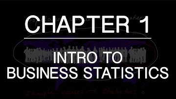 COMM 215 - Chapter 1 - Intro To Business Statistics