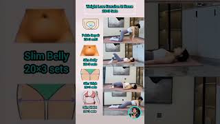 Yoga Pilates-Lose Hip Chest Thigh & Belly Fat losebellyfat weightlose shorts