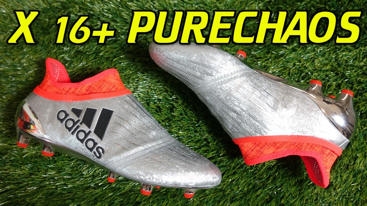 Schurend Verniel Ongeëvenaard Adidas X 16+ PURECHAOS (Mercury Pack) - Review + On Feet - YouTube