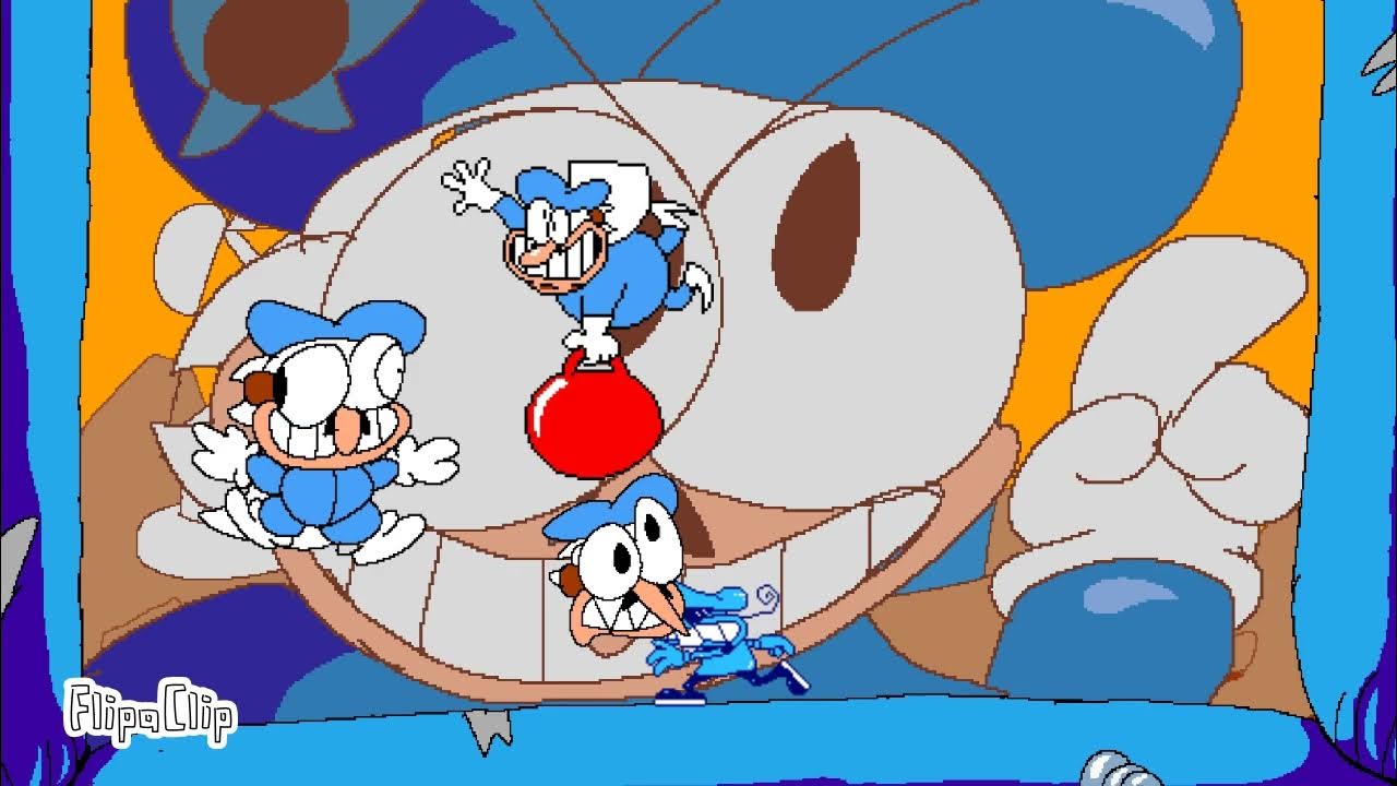 Sugary spire animated pizzelle vs pizzano boss fight fan made youtube