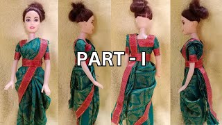 Barbie wearing green color saree barbie barbielove barbiedoll