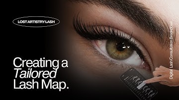 Lash Consultation / Creating a tailored Eyelash Extension Map /  Styling 101 / Fox eye lash set