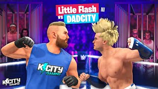 Little Flash vs DadCity 3 in WWE 2k23
