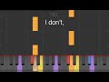 Don't Panic by Coldplay | Piano Backing Track - Karaoke Lyrics