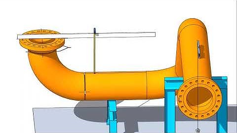 HOW TO FIT UP A LARGE FLANGE HORIZONTALLY, ON AN EXISTING PIPE SPOOL  TUTORIAL FOR BEGINNERS