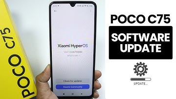 How to Update System Software in Poco C75
