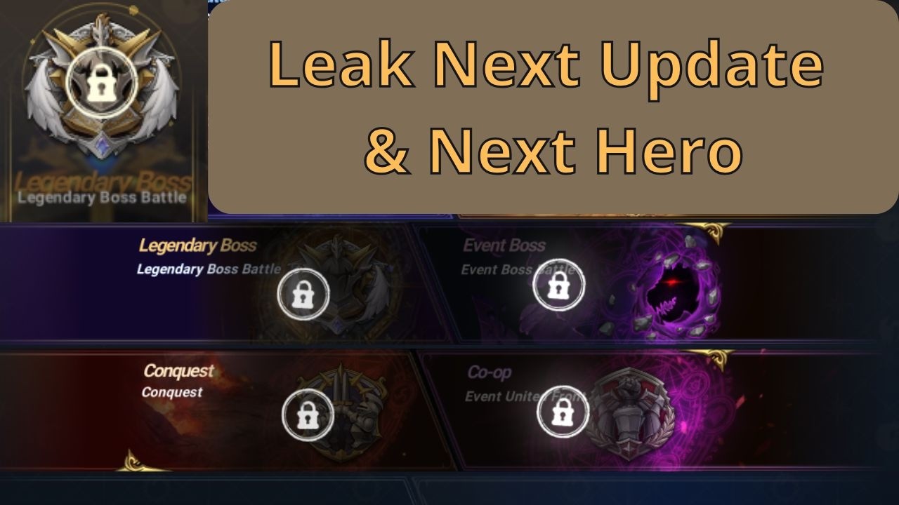 New Konten Legendary Boss !! & Leak Next Hero  [ 7DS Grand Cross ]