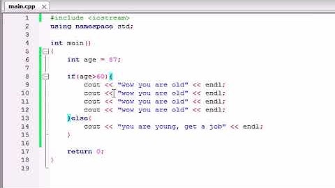 Buckys C++ Programming Tutorials   17   if   else Statement