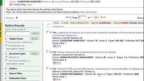 Searching ISI Web of Knowledge (citations) V4.wmv