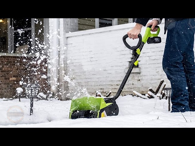 This cordless electric snow shovel makes winter chores easier., This  cordless electric snow shovel makes winter chores easier. ❄️ Buy it  here:, By Snow Joe + Sun Joe