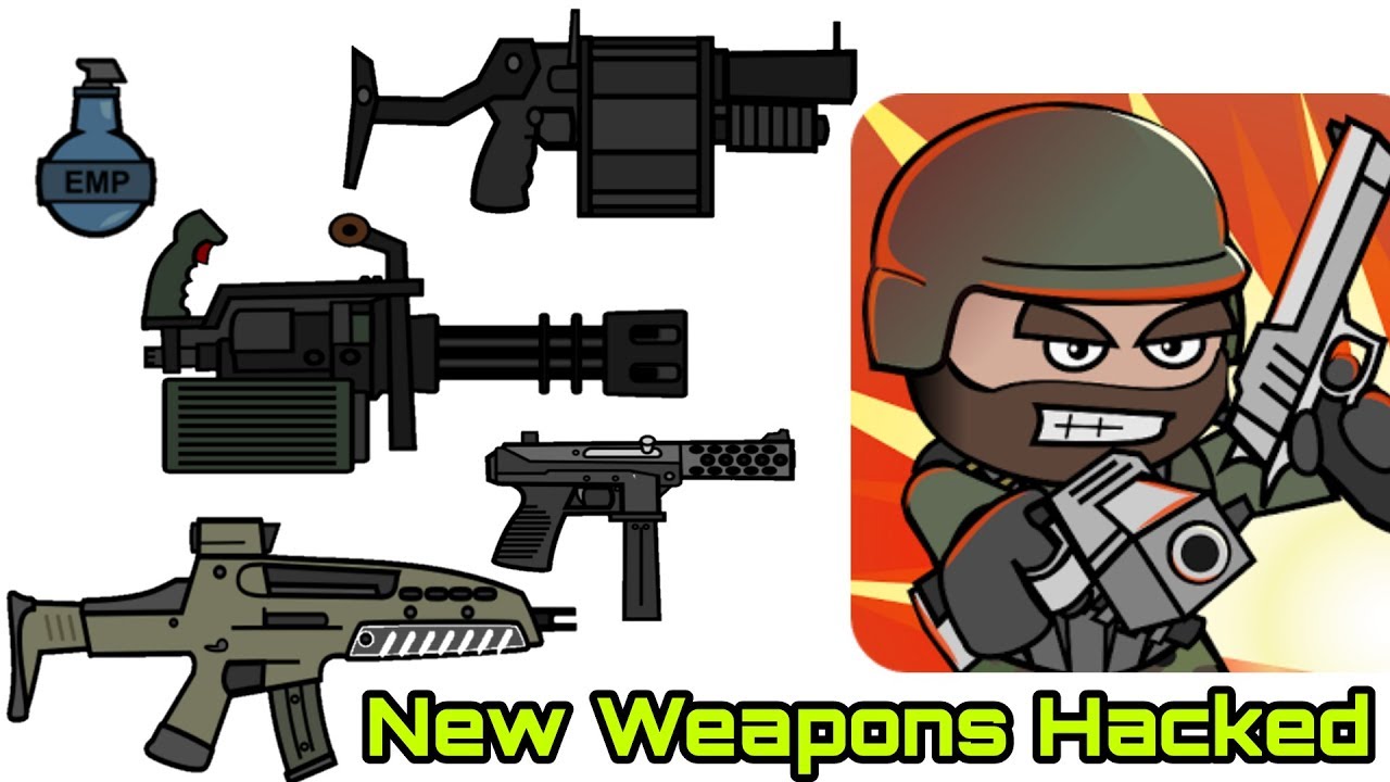 Mini Militia v3.0.136 New Guns hacked latest MOD (Everything is Unlimited)  2018 - 