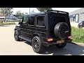 BRABUS Mercedes G500 G-Wagon - LOUD Revs & Accelerations!