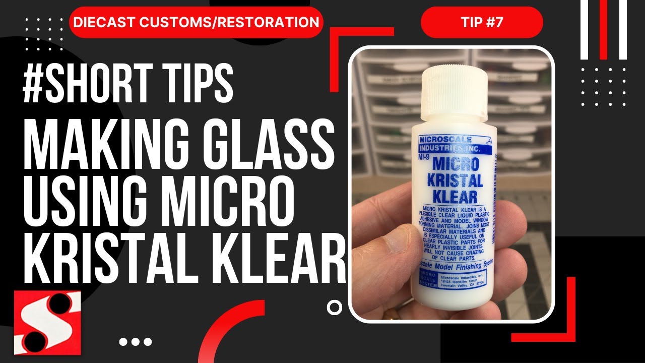 DIY Windows using Kristal Klear from Microscale 