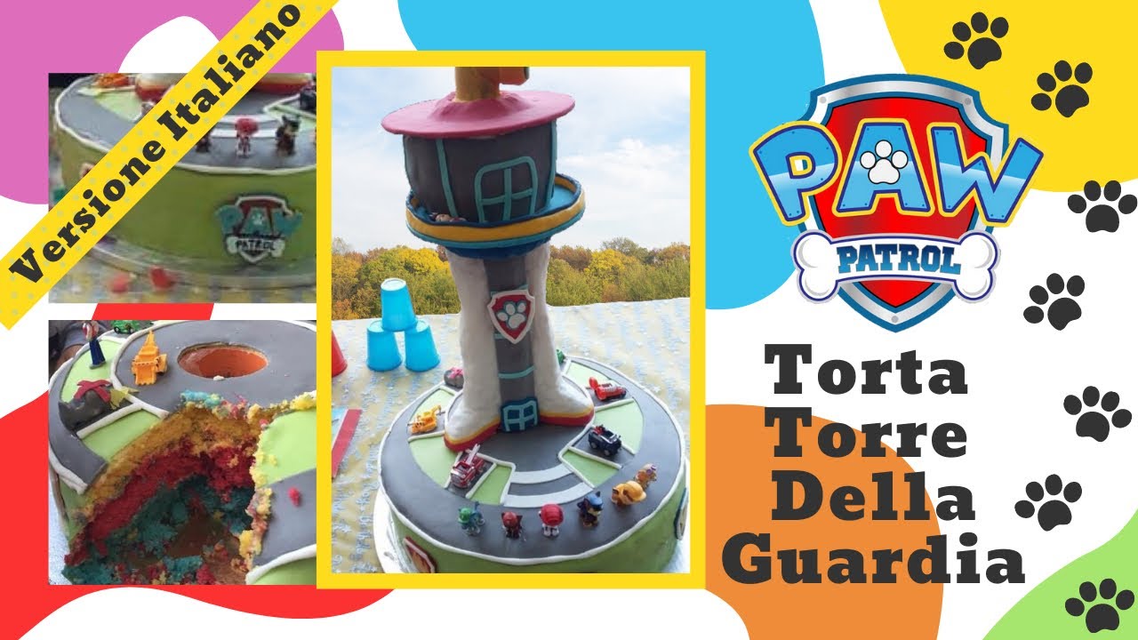 Torta Paw Patrol Quartier Generale Torre [ Cakes & Costumes ] 