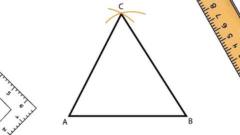 How To Draw An Equilateral Triangle of 5cm 