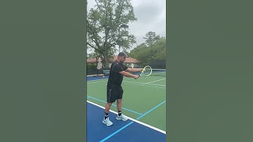 The tennis toss