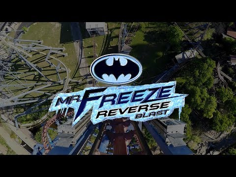 Official MR. FREEZE: Reverse Blast POV | Six Flags Over Texas