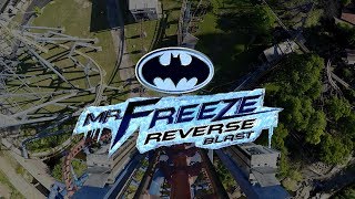 Official Mr. Freeze Reverse Blast Pov Six Flags Over Texas