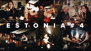 ESTÔNIA: NOSSO ANO NOVO MEDIEVAL EM TALLINN, TUDO FEITO COMO NO SEC VX, COMI CARNE DE URSO