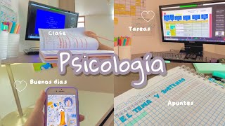 VLOG: UNA SEMANA COMO ESTUDIANTE DE PSICOLOGÍA