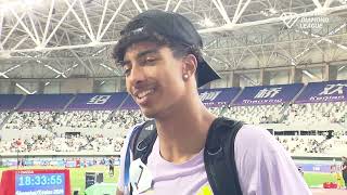 Mattia Furlani Sets Italian Long Jump Record in Keqiao [Interview]