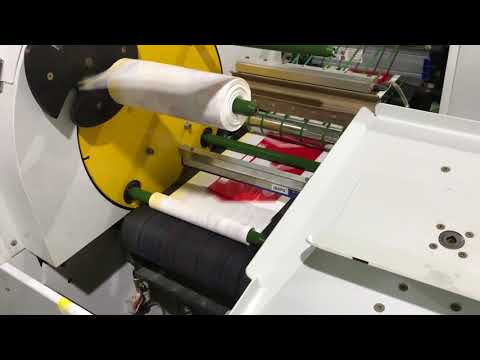 CHOVYTING CW-1000SPG+OR Interleaved draw tape garbage bag making machine with swaying system