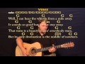 Long Black Train (Josh Turner) Strum Guitar Cover Lesson with Chords / Lyrics