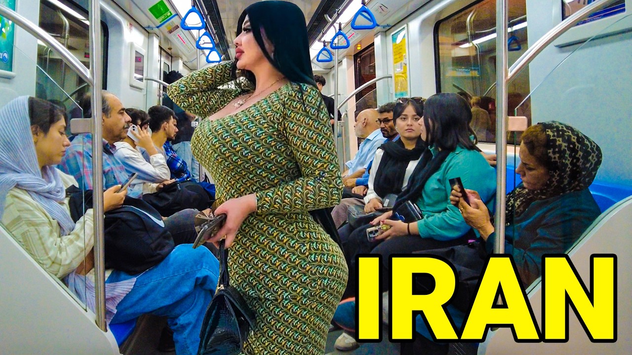 Внутри иранского метро 🇮🇷 Станции иранского метро, ​​которые покажут вам НАСТОЯЩИЙ ИРАН!!