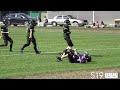 Wcssaa junior football  huron heights huskies vs elmira lancers