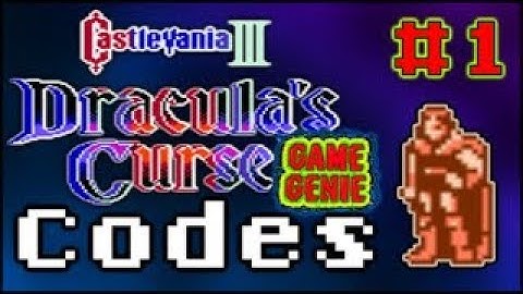 Game Genie: Castlevania III: Dracula