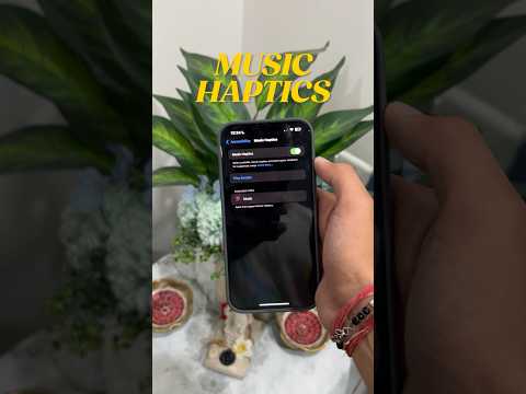 IOS 18 Music Haptics Feature On IPhone Shorts Iphone Ios18 Ios Apple Wwdc Applemusic