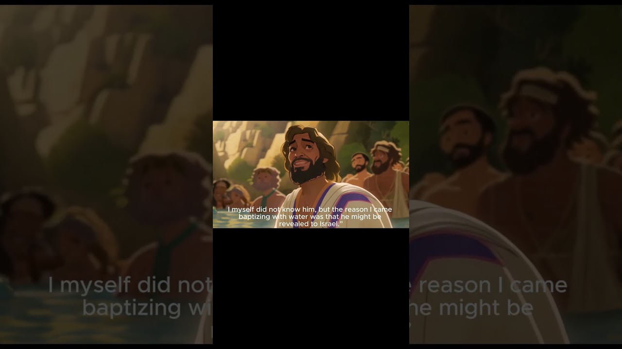 John 1: 29-34 (John Testifies About Jesus) 