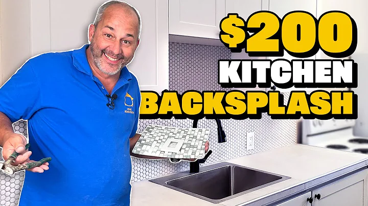 Easiest Tile Backsplash I've Ever Done | Church Flip | Episode 6