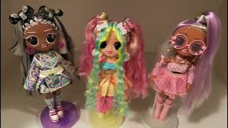 Sunshine Makeover Lol Surprise Dolls - Switches, Bubblegum DJ, Sunrise