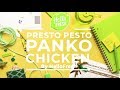 Presto pesto panko chicken