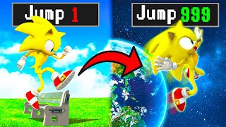 Every JUMP MULTIPLIES for SUPER SONIC in GTA 5 RP