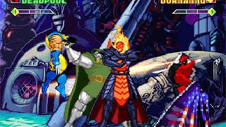 MUGEN Marvel Battle: Wolverine/Deadpool VS Dr.Doom/Dormammu