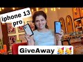 IPHONE 13 PRO Unboxing & GIVEAWAY 💃🥳