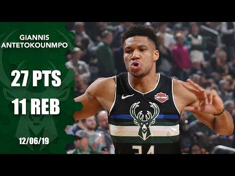 Giannis Antetokounmpo shows out vs. Clippers on his 25th birthday | 2019-20 NBA Highlights