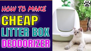 HOW TO MAKE CHEAP LITTER BOX DEODORIZER l V-55 by THE PAWS COLLECTOR 97 views 2 years ago 3 minutes, 11 seconds