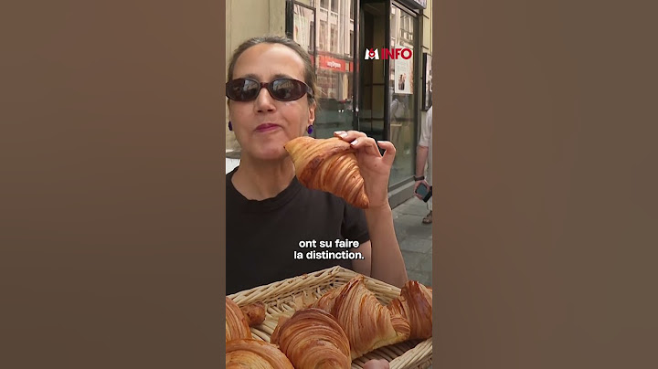 Quand le croissant au beurre... est sans beurre !