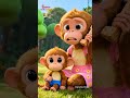 അഞ്ച് ചെറിയ കുരങ്ങുകൾ - Five Little Monkey | Malayalam Nursery Rhymes for Kids | Kids | Shorts